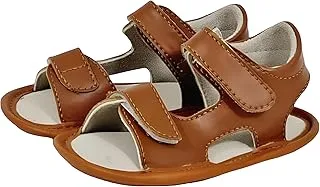 Bellino baby-boys Synthetic Leather Velcro Strap Open Toe Sandal Sandal