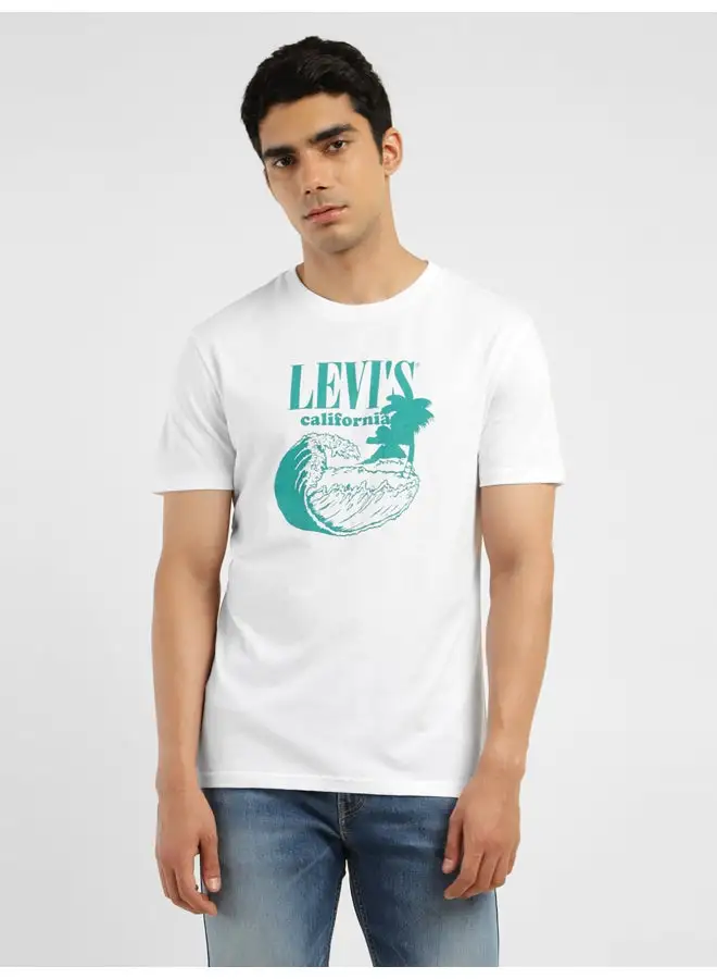 Levi's Men's Brand Logo Crew Neck T-shirt