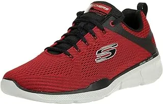 Skechers EQUALIZER 3.0 For MEN RED BLACK size 41 Eu