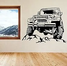 Driving jeep wallpaper black jeep car wall sticker boy room wall sticker bedroom living room TV background wallpaper