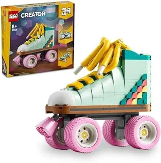 LEGO® Creator 3in1 Retro Roller Skate 31148 Building Blocks Toy Set; Toys for Boys, Girls, and Kids (342 Pieces)