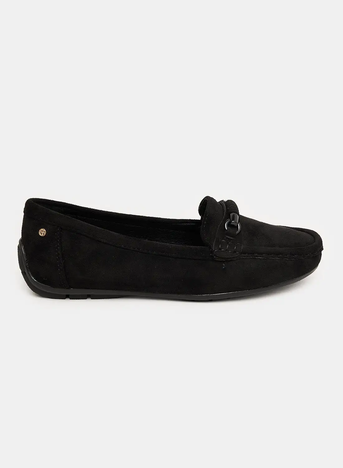 DejaVu Square Toecap Shape Slip On Suede Loafer