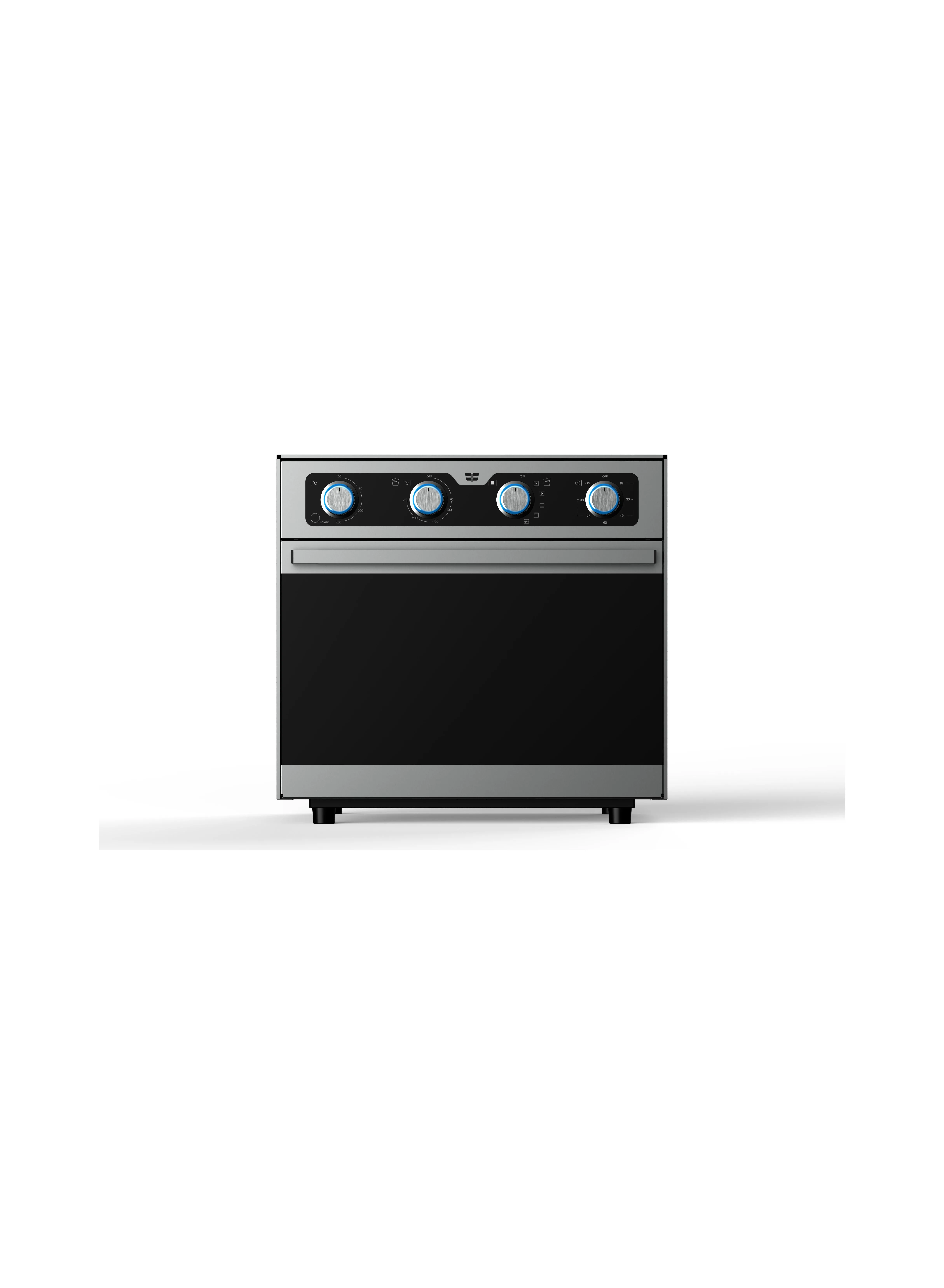 Fresh Electric Oven Panorama With Fryer 45 Liter 2700 Watt Black 500015550