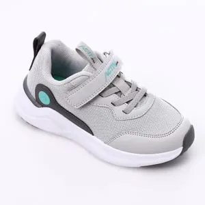 Activ Boys Grey With Touch Of Turquoise Sneakers