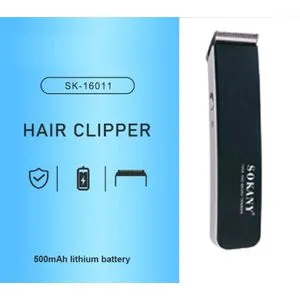 Sokany Professional Hair Clipper With 3 Comb (3mm-6mm-9mm)