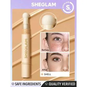 SHEGLAM Complexion Boost Concealer-Shell Sponge-Head Applicator-1814