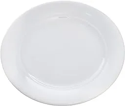 Tunisie Tu-1600117 Set Of 6 Pieces Of Porcelain Artemis B&B Plate 17Cm Suitable For Home And Restaurants With Premium Durable Material - White