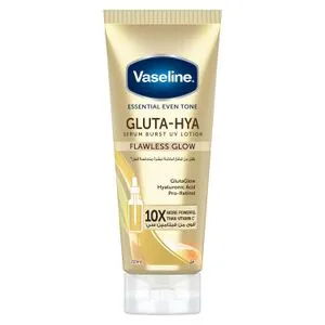 Vaseline Gluta-Hya Flawless Glow Serum Burst Body Lotion -10x more powerful than vitamin C for Glowing & Even Toned Skin - 200ml