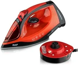 RAF Steam Iron R.1273P, 2600 Watt, 220v, 50Hz, Orange