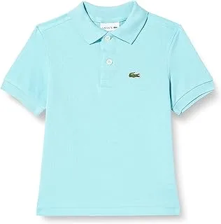 Lacoste Boys Regular Fit Petit Polo Shirt, Blue, 2A