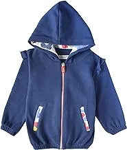 junior Kids Baby Girl Full Zipper Hoodie Work Utility Outerwear (pack of 1)