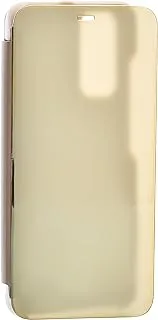 غطاء فليب عالي الجودة من Clear View وزاوية عرض محسنة مع حماية قوية ضد تأثيرات السقوط لهاتف Redmi Note 11 4G GJB - متعدد الألوان