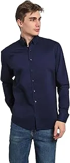 Premoda Men Fancy Regular Fit Poplin Cotton Shirt With Long Sleeves PRMxx002660 Modern