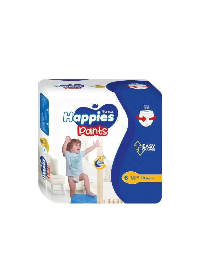 Sanita Happies Baby Pants XX-Large (Size 6) 19 Pants