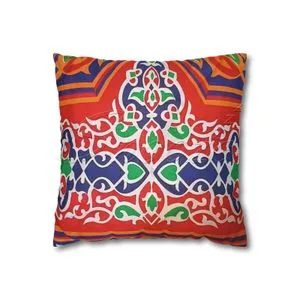 Tiba Ramadan Cushion Cover-Khyamaya, 40*40 Cm, Pack Of One