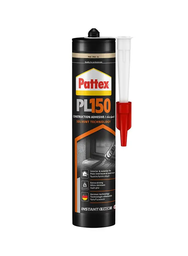 Pattex Pattex Water And Temperature Resistant Glue Adhesive Mounting Adhesive For Indoor And Outdoor Use Extra Strong Glue Cartridge