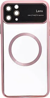 T-Lens High Quality TPU Back Cover With Robust Protection Against Drops Impacts For Iphone 11 Pro Max - Clear Pink