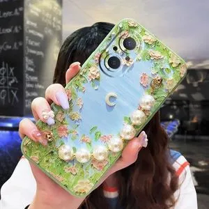 Flower Soft Phone Case For Huawei Honor 50 SE