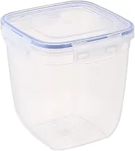 Bager Cook&Lock Square Storage Container 1950 Ml (Deep), Transparent