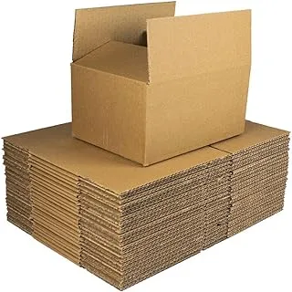 50 Pack Cardboard Shipping Boxes - 20x13x11 CM Small Cardboard Shipping Boxes