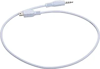 Imix Audio cable 3.5mm male to 5 Pin male With High Speed And Practical For Multi Device - White