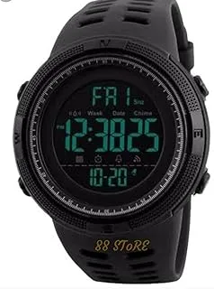 skmei 1251 watch black, water resistant and unisex