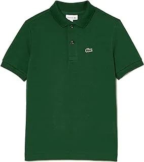 Lacoste Boys Regular Fit Petit Polo Shirt, Green, 2A