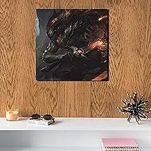 YASUO LOL LEAGUE OF LEGEND MDF Wall Art 30x30 Centimeter HOOLIGANZZ - 2725608691143