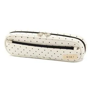 915 Generation ANGOO Canvas Pencil Case Solid Color Large