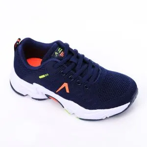 Activ Orange Detail For Navy Blue Lace Closure Sneakers