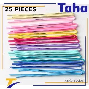 Taha Offer Hair Clips Hair Styling Accessories Multicolored  25  Pieces