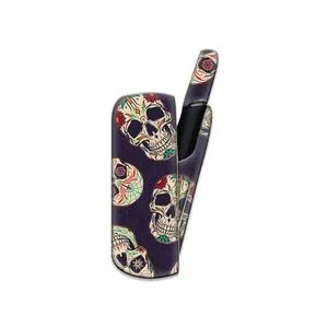 OZO Skins Black Colors Skull Sticker For Iqos