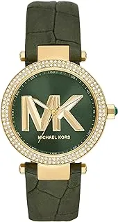 Michael Kors MK4724 - Parker Three-Hand Leather Watch