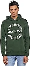 Jack & Jones Men's Jake Sweat Hooded Sweatshirt, L - Mountain View