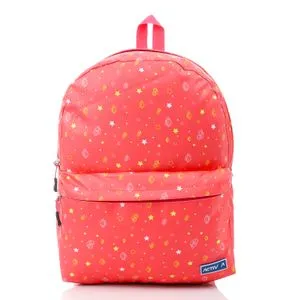 Activ Padded Orange Pink Space Vibes Laptop Backpack