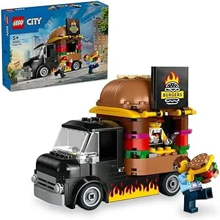 LEGO® City Burger Truck 60404 Building Blocks Toy Car Set; Toys for Boys, Girls, and Kids (194 Pieces)