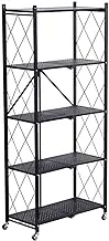 BRIGHTSHOW Storage Shelves, 5-Shelf Foldable Metal Shelving Units 28