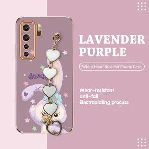 For HUAWEI NOVA 7 SE Pattern Love Bracelet Phone back cover