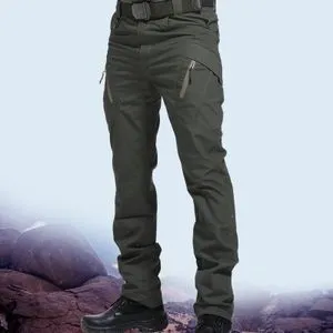 Pants Waterproof Cargo Pants Men Breathable SWAT  Solid Color Combat Long Trors Work Joggers S-5XL