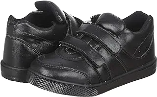 Bellino Faux Leather Sneakers for Boys-Black-30