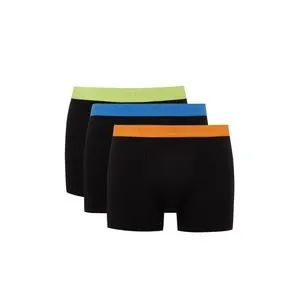 Defacto Man Regular Fit Knitted Boxer - 3 Pieces