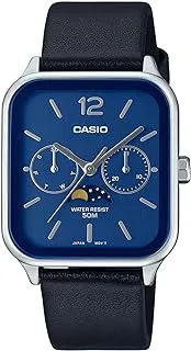 Casio Analog Blue Dial Men's Watch-MTP-M305L-2AVDF, Blue, Blue