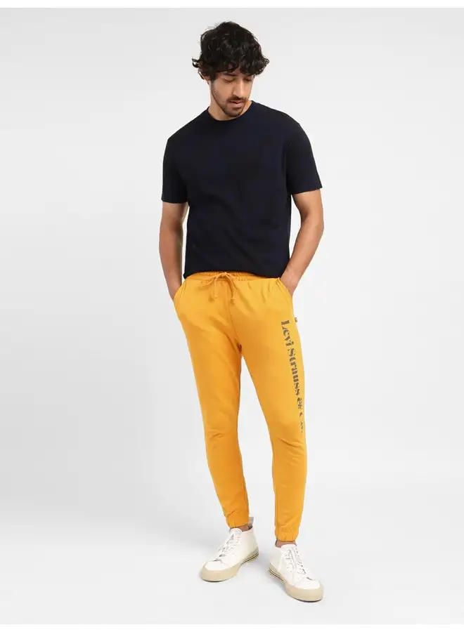 Levi's Men's Yellow Regular Joggers