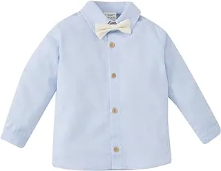 DeFacto Baby Boys Regular Fit Shirt Neck B9244A5 Long Sleeve Long Sleeve Shirt