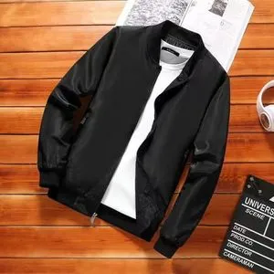 Fashion Men Jacket（Black）