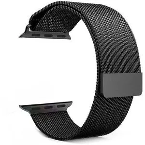 All Apple Watch Series Stainless Steel Band Strap - 38mm/40mm - Black