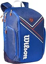 WILSON Super Tour Backpack RG 2022 Racket, Adults Unisex, Navy/ (Blue) One Size (WR8018301001), Navy/(Blue), One Size, Sport, Navy/(Blue), One Size, Sport