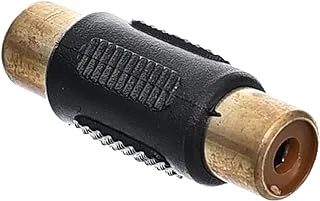 Imix Connector Audio Female To Female With High Speed And Practical For Multi Devices - Gold Black