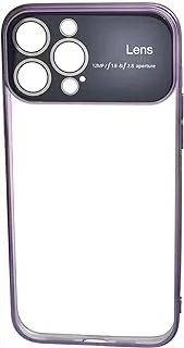 P-Lens High Quality Back Cover With Robust Protection Against Drops Impacts For Iphone 13 Pro Max - Clear Purple