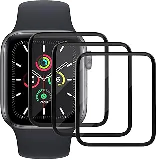 Rouspir 3 Packs Screen Protector for Apple Watch 45mm Compatible with Series 7 HD Screen Protector Full-coverage Anti-scratch and Anti-fingerprint Bubble Free Apple Watch 45mm Screen Protector